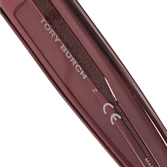 Tory Burch Eleanor Oval  Sunglasses with Orange Case - Picture 9 of 13